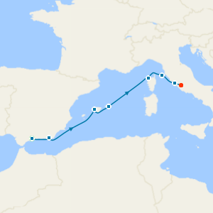 Spain, Balearic Islands & Italy with Malaga and Rome Stays