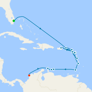 Caribbean Sojourn from Fort Lauderdale to Cartagena