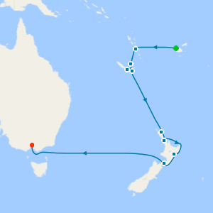 Melanesian & Maori Explorer from Lautoka to Melbourne
