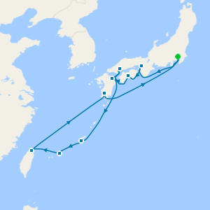 Japan cruise from Tokyo
