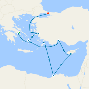 Romance, Ruins & Rhodes from Athens to Istanbul