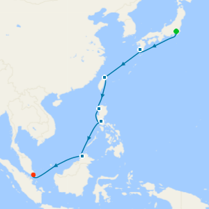 Temples,Traditions & Taipei from Tokyo to Singapore