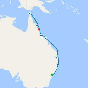 Escape Down Under from Sydney to Cairns