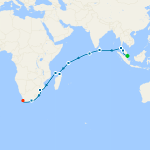 East Africa Sojourn from Singapore to Cape Town