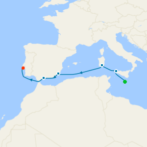 Mediterranean from Valletta