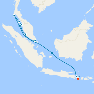 Bali, Malaysia & Thailand with Singapore & Sentosa Island Stays