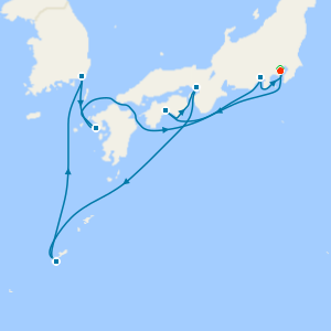 Kobe, Nagasaki & Tropical Okinawa with 1 Nt Yokohama Stay