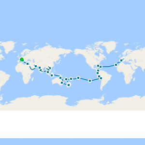 World Cruise 2028 from Genoa