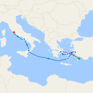 Luxury Rhodes Break & Greece, Turkey & Italy from Athens.