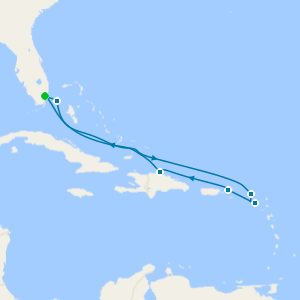 Caribbean and Bahamas cruise from Miami