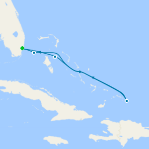 Caribbean and Bahamas cruise from Miami
