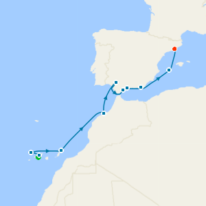 Canary Islands, Morocco & Southern Spain with Luxury Stays in Tenerife & Barcelona 