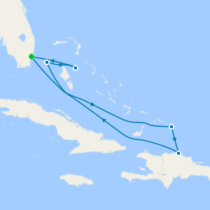 Caribbean and Bahamas cruise from Miami