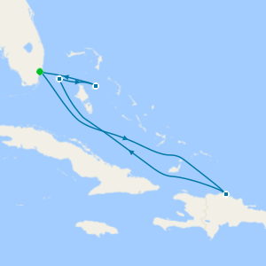 Caribbean and Bahamas cruise from Miami