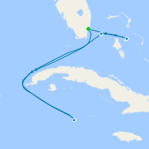 Caribbean and Bahamas cruise from Miami