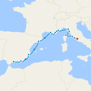 Mediterranean Odyssey: Spain, Italy and the French Riviera with Luxury Malaga & Rome Stays