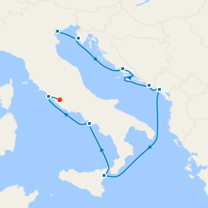 Stays in Venice Island & Rome - Classic Italy & the Dalmatian Coast.