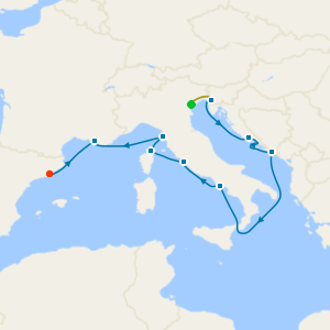 Mediterranean Glory with Venice Stay