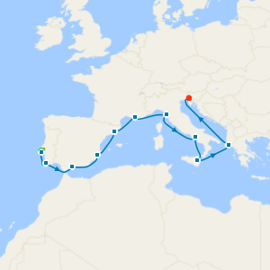 Iberian & Mediterranean Gems from Lisbon with Stay