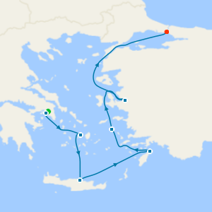 Greeks & Byzantines from Athens to Istanbul with Stay