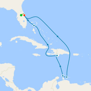 Southern Caribbean with Orlando Stay