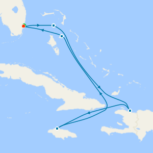 Western Caribbean with Miami Beach Stay