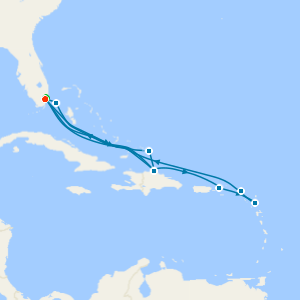 Caribbean & Bahamas with Miami Beach Stay