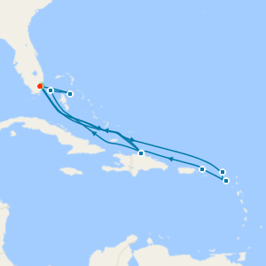 Caribbean & Bahamas with Miami Beach Stay
