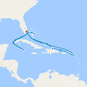 Caribbean & Bahamas with Miami Beach Stay