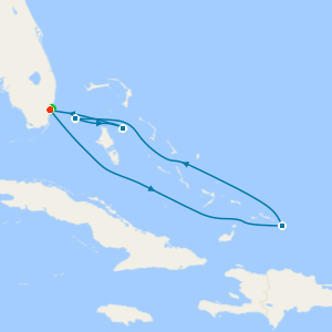 Caribbean & Bahamas with Miami Beach Stay