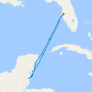 Western Caribbean from Tampa with Stay