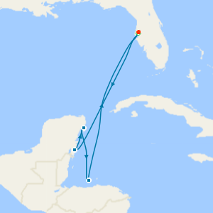 Western Caribbean from Tampa with Stay