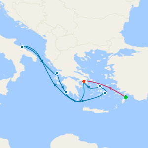 Luxury Rhodes Break, Legendary Marvels & Cultural Fusion from Athens