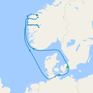 Norwegian Fjords from Copenhagen