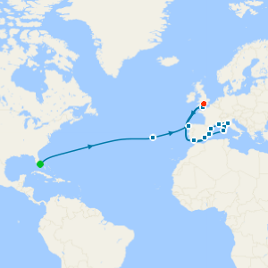 Western Europe Grand Adventure from Ft. Lauderdale
