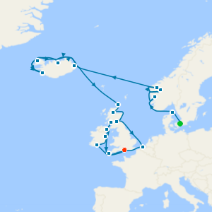 British Isles & Viking Fjords Explorer from Copenhagen