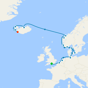 North Sea & Viking Fjords Explorer from Southampton