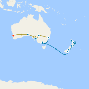 Maori Mementos and Indian Pacific Rail from Sydney to Perth with Stay