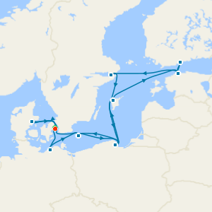 Baltic Treasures Explorer from Copenhagen  with Stay