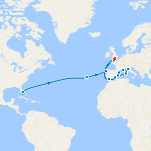 Western Europe Grand Adventure with Miami Beach Stay