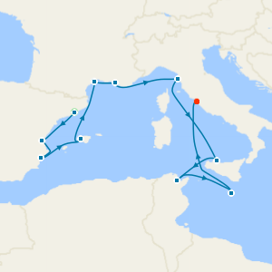 Luxury Barcelona Stay & Southern Mediterranean Sojourn to Rome