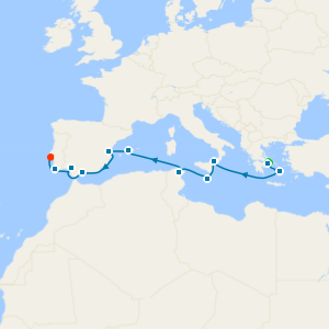Mediterranean Interlude from Athens to Lisbon - Fly Cruise