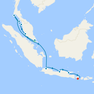 Lotus Blooms from Singapore to Benoa - Fly Cruise