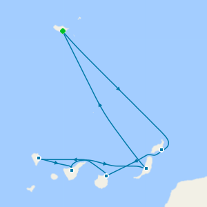 Canary Islands from Madeira