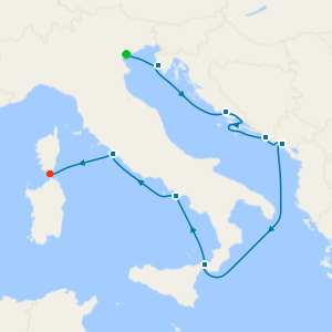 Vatican & Croatian Coastlines Cruise Tour from Venice