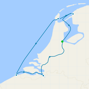 Tulip Season in Holland & Belgium from Amsterdam