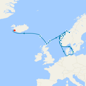Star Collector: Norwegian Fjords & Scottish Isles from Copenhagen