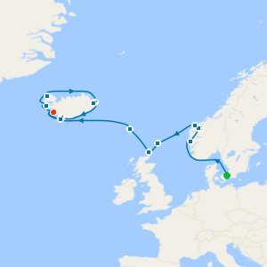 Star Collector: Endless Days of the North Sea & Iceland from Copenhagen