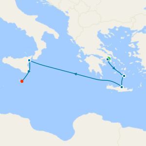 A Journey of Sculpted Isles & Timeless Civilisations from Athens with Stay