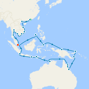 Pacific Reef Explorer from Hong Kong with stays